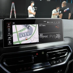 Tempered glass screen protector For BMW X3 X4 2022 2023 12.3 inch Car GPS navigation film LCD screen Accessories Film