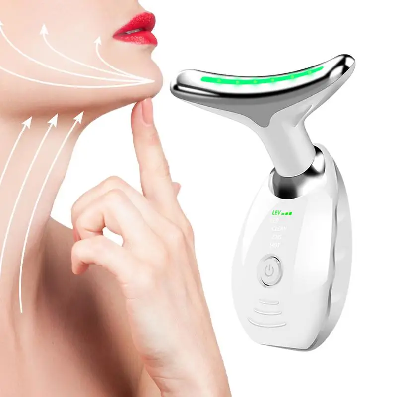 Microcurrent Face Lift Device Professional Facial Massager Skin Tightening Face Machine Facial Neck Wrinkle Korean Skincare Tool