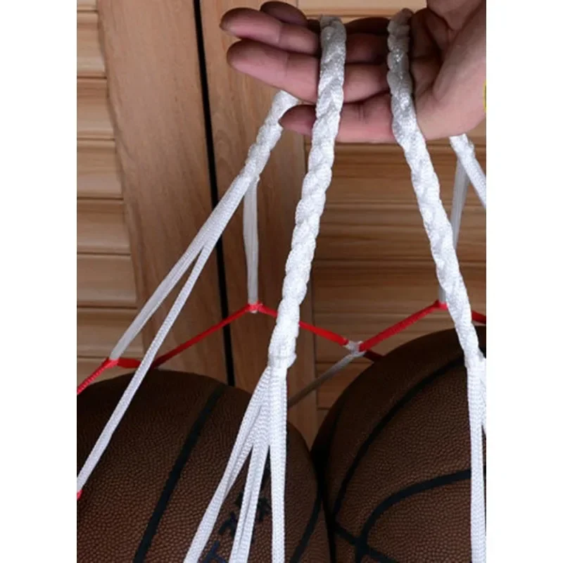 حقيبة تخزين أفورد 15-20 لكرة القدم وكرة السلة، سحب الحبل الشبكي، كيس الكرة، شبكة حمل لفريق كرة السلة/التدريب المدرسي