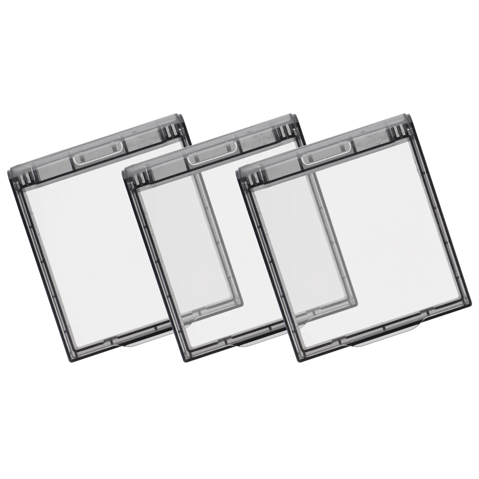 

3pcs Waterproof Outlet Guard Clear Protective Shield For Bathroom Bedroom Kitchen Self-Adhesive Switch Protector