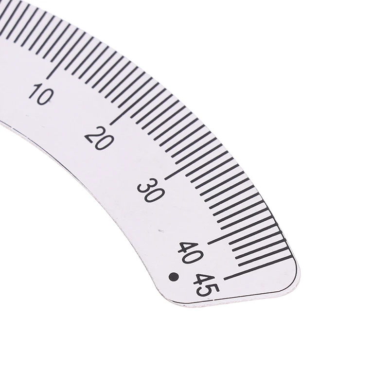 Angle Plate Scale Ruler 45 Degree Angle Arc M1197 Protractors Milling Machine Part - Measuring Gauging Tools