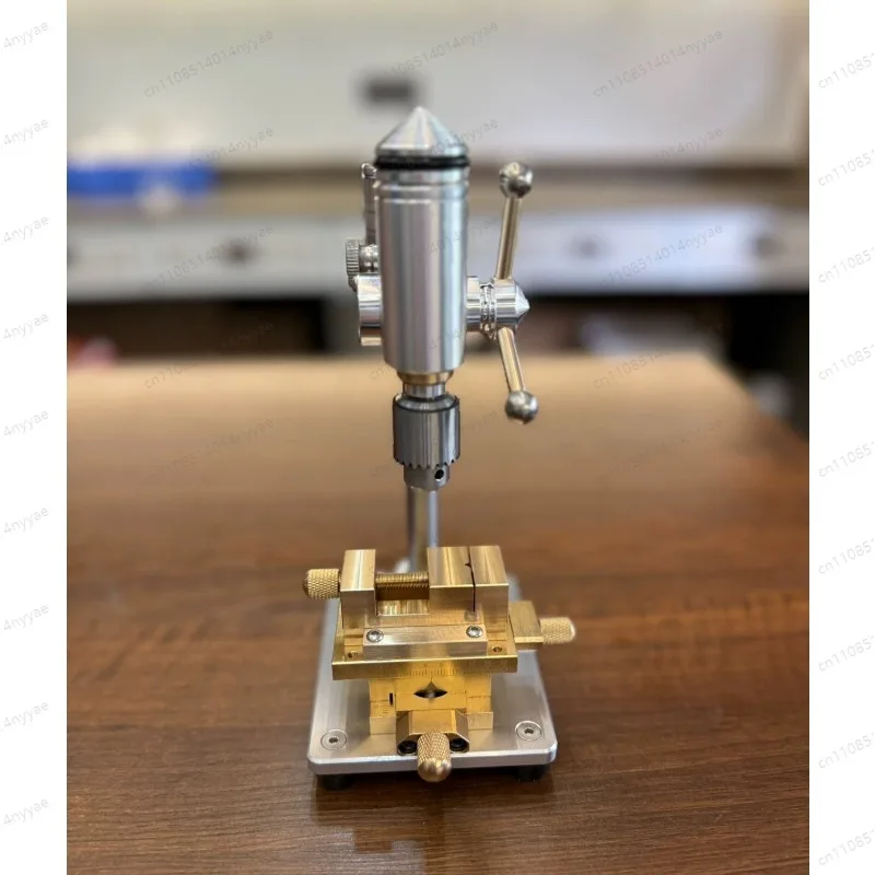 Mini Precision Bench Drill, Micro Table Drilling Machine with Adjustable Speed for Watch Repair & Jewelry Making