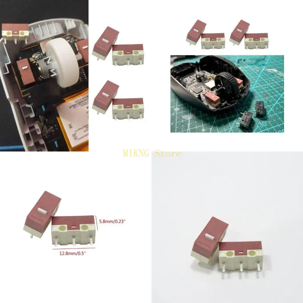 HUANO Mouse Microswitch Micro Mute Button Momentary Push Button Micro Switch best sale
