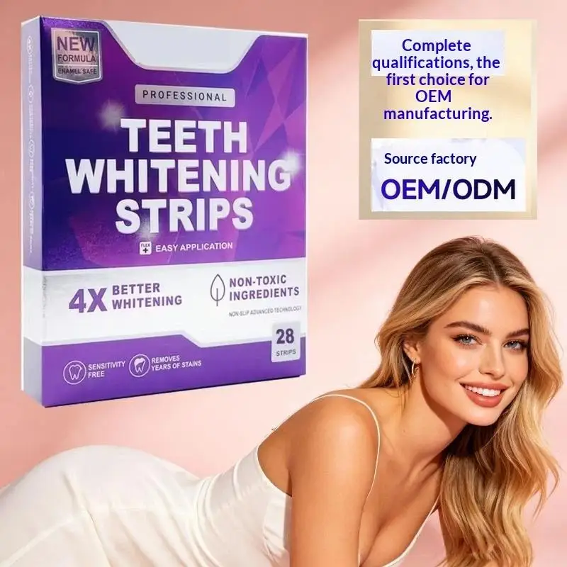 14/28/42Pcs Teeth Whitening Strips Non Sensitive Removing Dental Whitening Strip For Daily Oral Care Coffee Wine Stain Cleaning