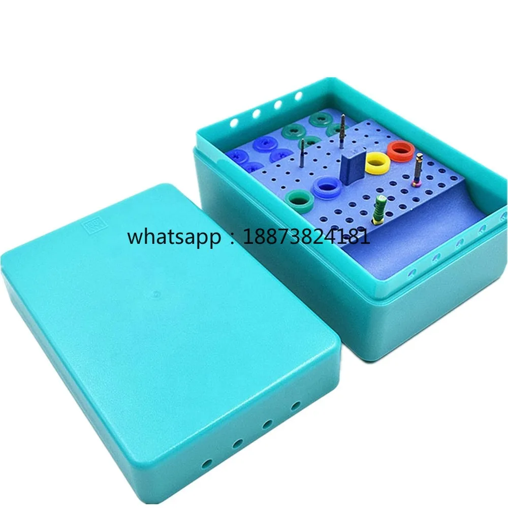 160 Holes Autoclavable Endo Box for Endo Files Burs Multifunction Sterilizable Box fast shipping