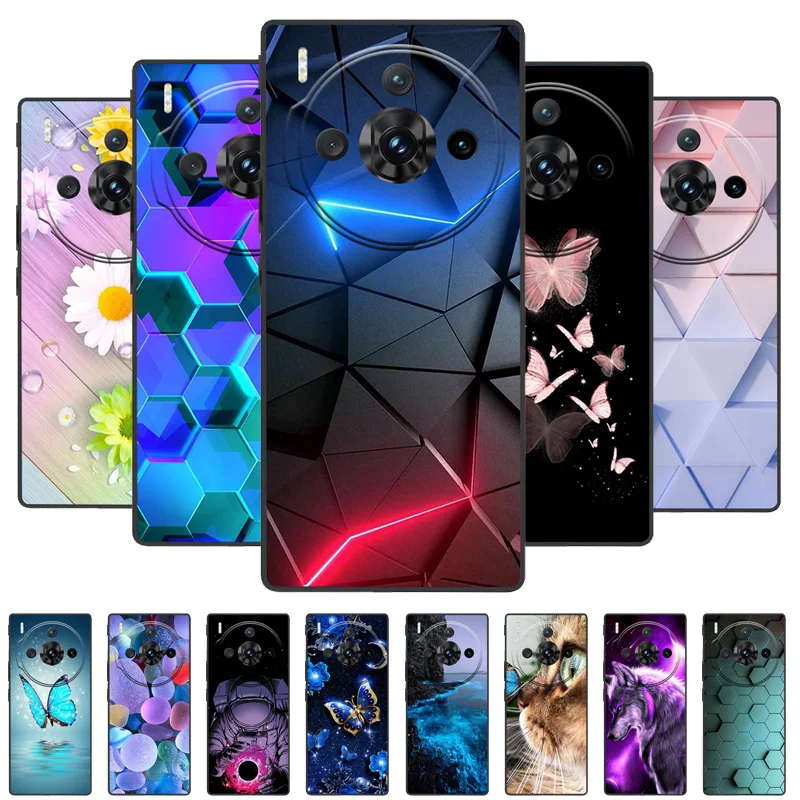 For ZTE nubia Z60S Pro Case Luxury Painted Phone Silicon Back Cover For Nubia Z60 S Pro 5G Cases NX725J Protective Shell Capas