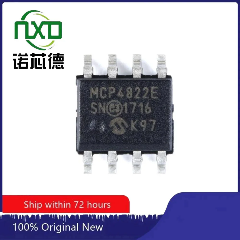 

10PCS/LOT MCP4822-E/SN SOP8 new and original integrated circuit IC chip component electronics professional BOM matching