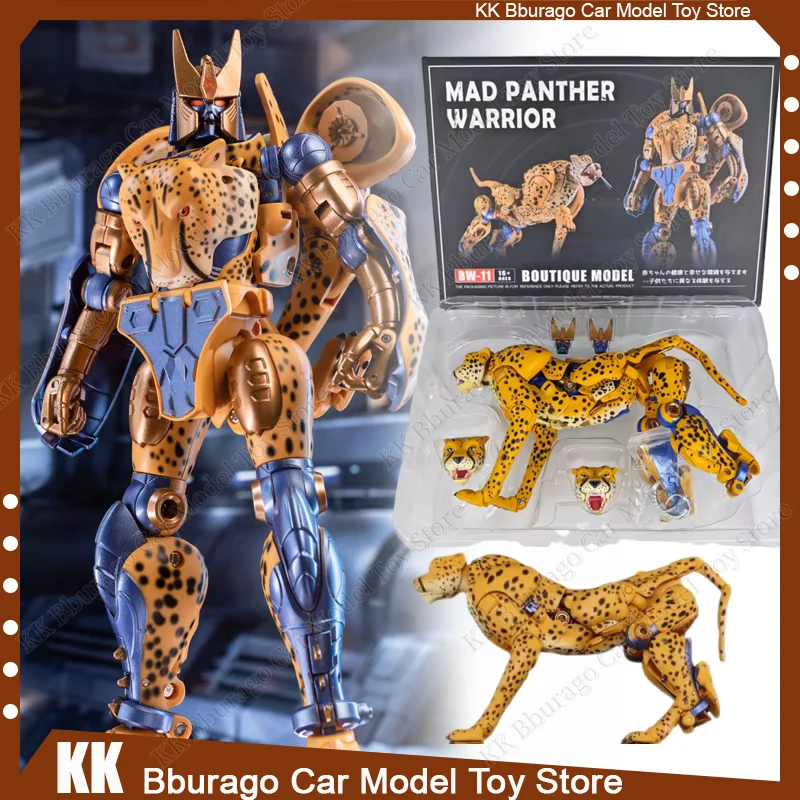 Transformation BW Beast Wars BW-11 BW11 Cheetor Mad Panther Warrier MP Scale Action Figure Collection Model Statue Toys Custom