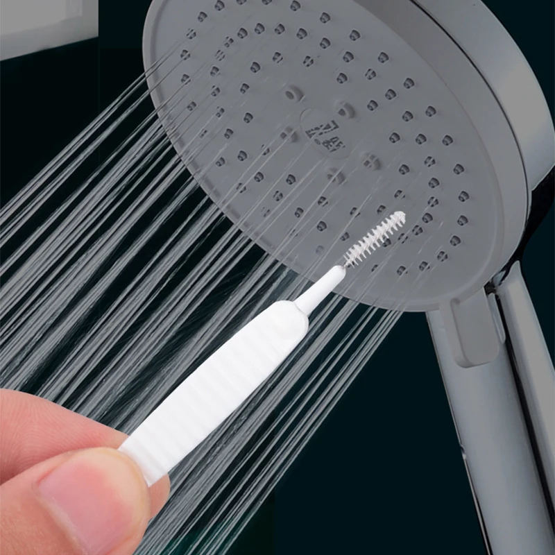 Shower Cleaning Brush Shower Head Anti-clogging Cleaning Tool Keyboard Crevice Gap Cleaner Nozzle Small Hole Micro Nylon Brushes