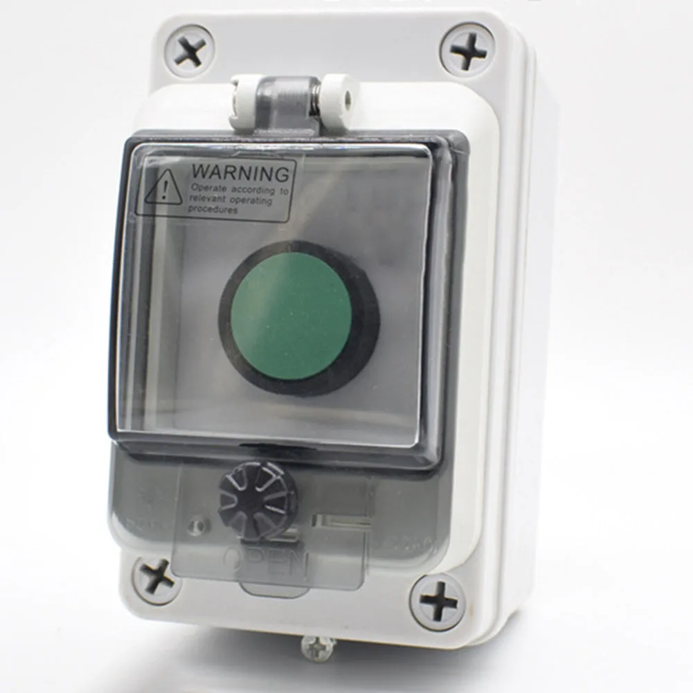 

Outdoor Waterproof IP66 Push Button Box 130x80x100mm 1 Way Momentary Button Switch Wiring Box For Electrical/communications