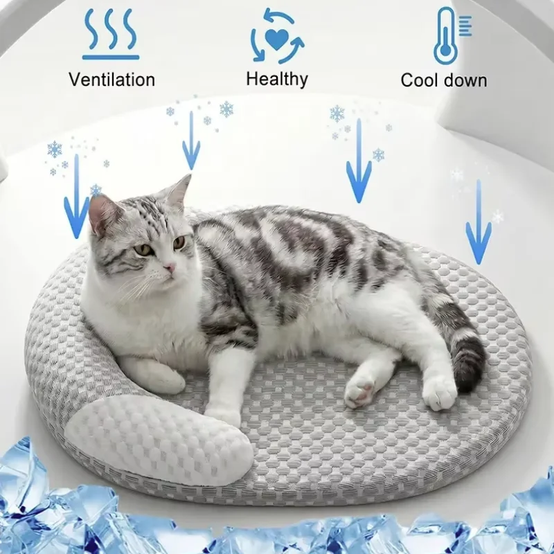 Orthopedic Pet Bed Cooling Waterproof Sofa Dog Bed with Removable Washable Cover for Small And Medium-sized Pets