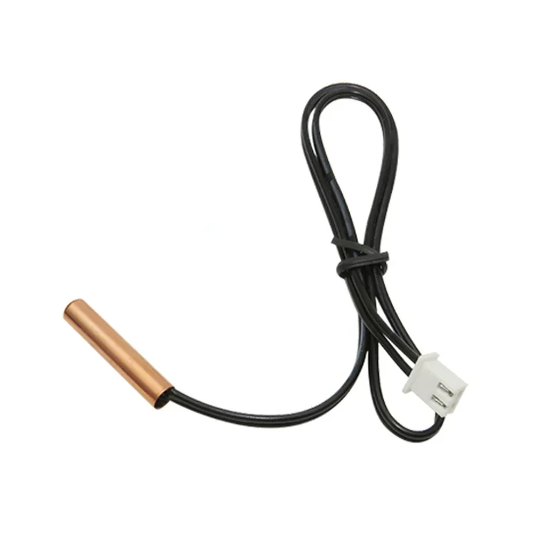 10 قطعة مستشعر درجة حرارة تكييف الهواء 5K 10K 15K 20K 50K 25K 100K أنبوب البلاستيك/النحاس رئيس مسبار درجة الحرارة