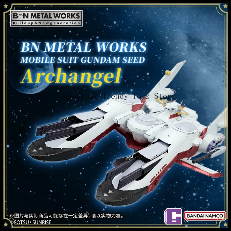 【en-stock】modelo-de-ensamblaje-de-metal-bandai-bnmetalworks-mobile-suit-gundam-seed-archangel