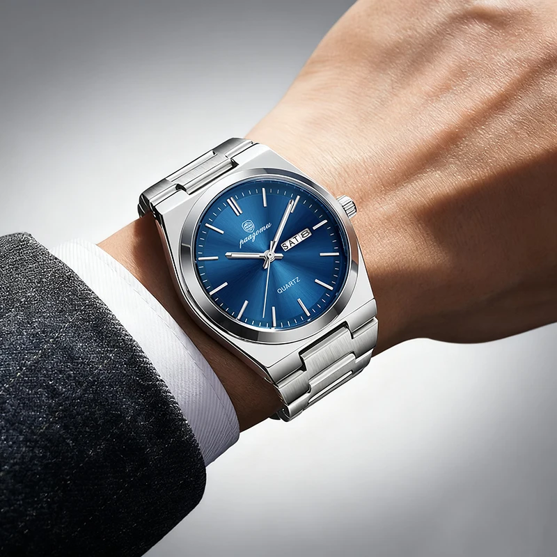 Minimalist Waterproof Quartz Watch, Unisex
