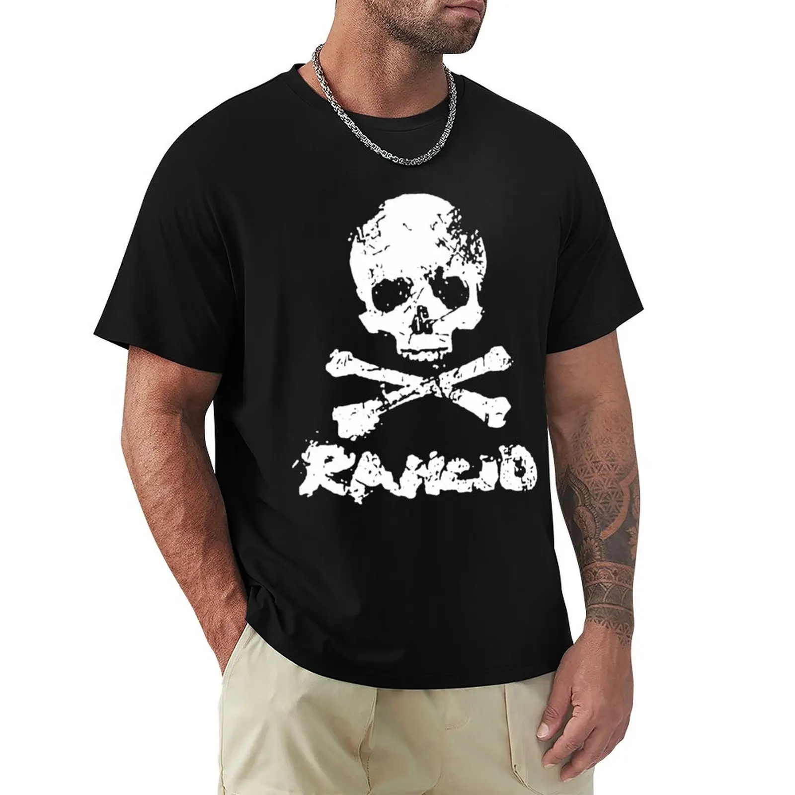 

Rancid Punk Rock T-Shirt customs design your own oversized graphic tee summer tops heavyweights mens clothes