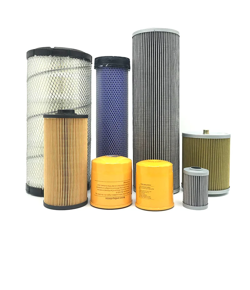 For  XCMG 80C 85C Oil Diesel Air Filter Hydraulic Oil Water Paper Diesel Excavator Maintenance Parts excavator accessories