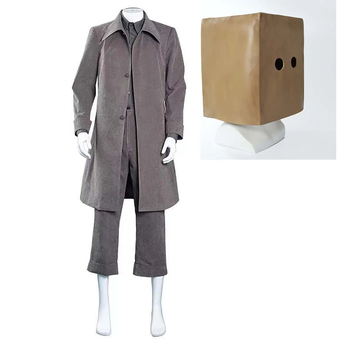 

Halloween Game Little Nightmar Mono Cosplay Costume Suit For Men
