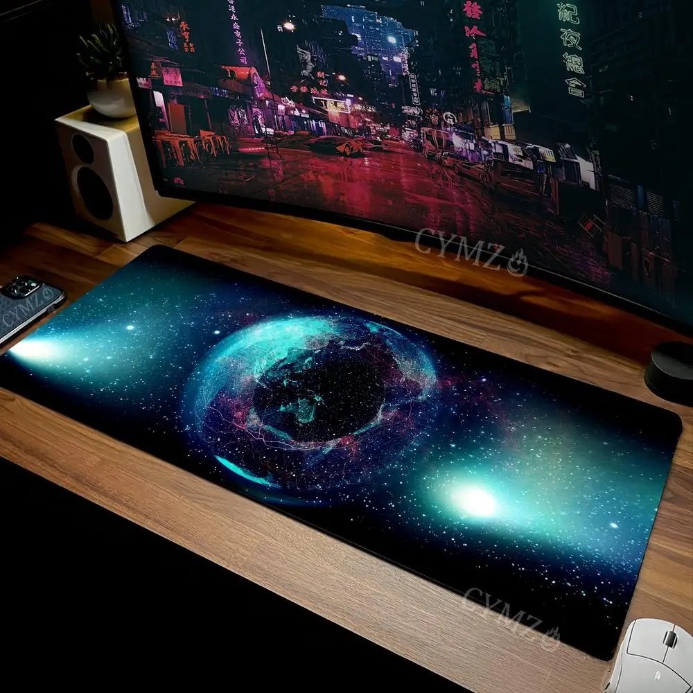 Digital Technology Universe Pattern Design Mouse Pad Desk Mat Gaming pad pc accessories 30X80CM mouse pads Office carpet