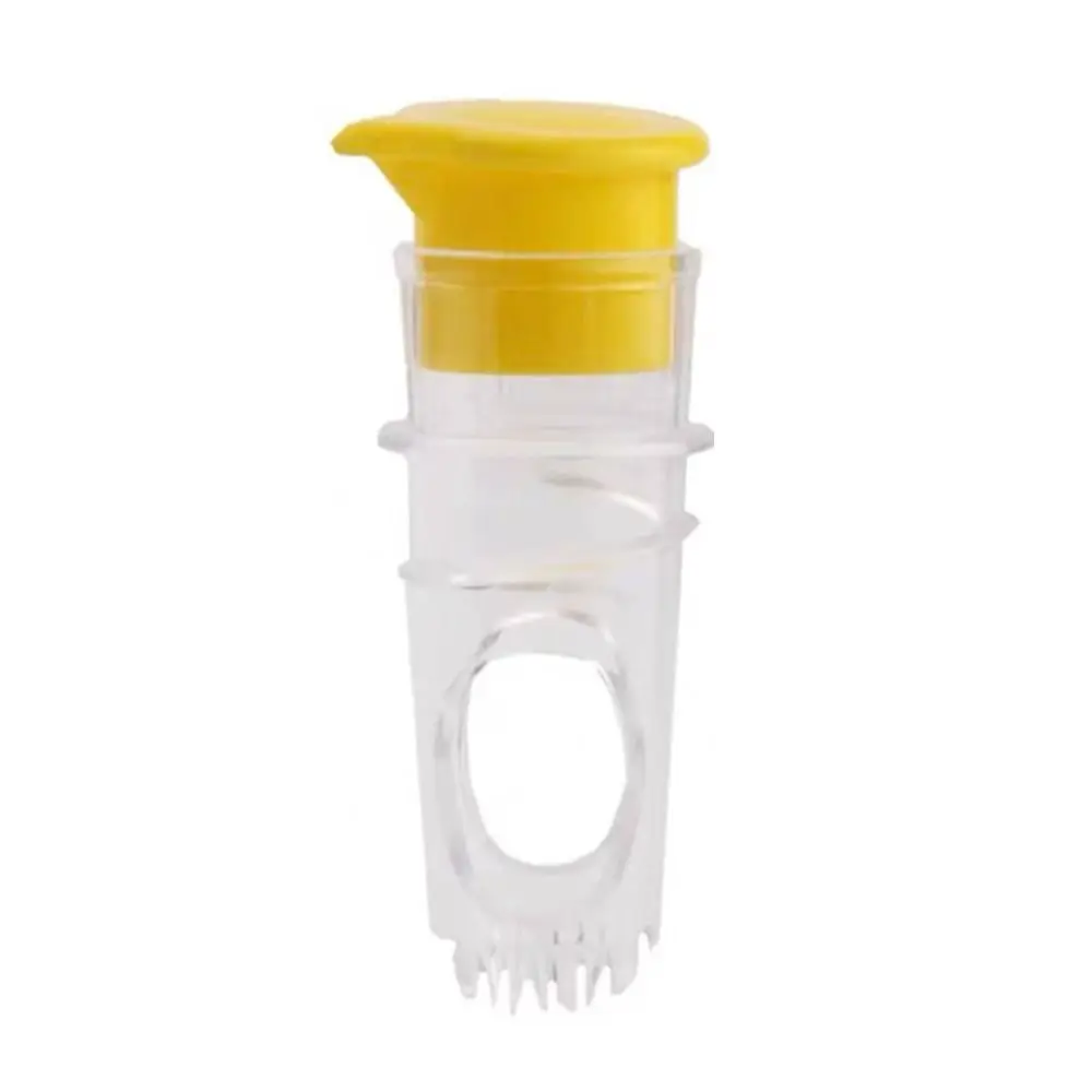 Portable Mini Lemon Squeezer Manual Clear Fruit Juicer Easy-to-Use Citrus Squeezer