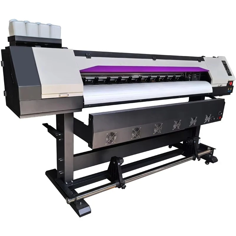 Large Wide Format 1.8M I3200 Dx5 Xp600 Printhead Eco Solvent Printer Plotter Vinyl Sticker Printer Inkjet Affordable Price