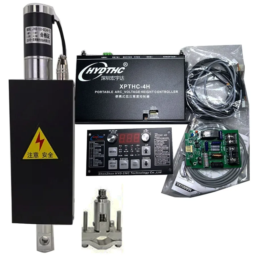 HYD XPTHC-4H arc voltage controller+THC lifting body JYKB-100-DC24V CNC plasma flame cutting machine accessories