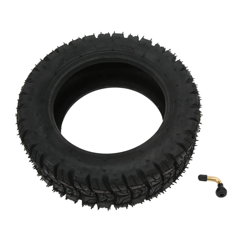 

100 65 6.5 Tire 11inch Rubber Shock Absorption Widen Thicken Off Road Tyre For Scooter With Inflatable Nozzle