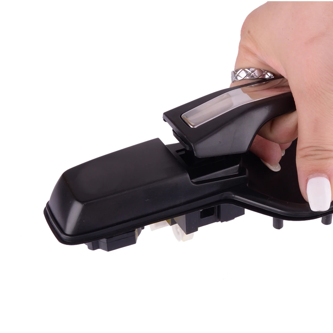 Car Rear Right Exterior Outside Door Handle Fit For Mitsubishi Pajero Montero 2000 2001 2002 2003 2004 2005 2006 Plastic