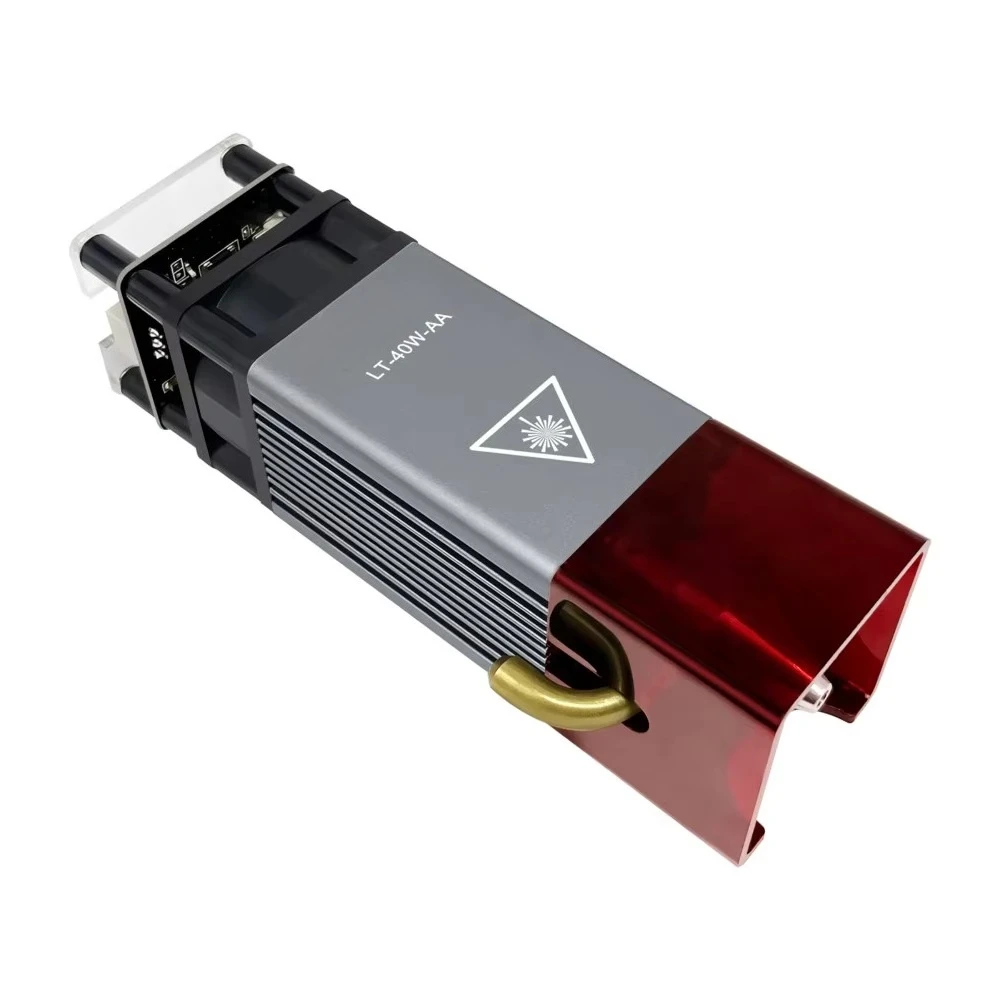 

Лазерный модуль 40 Вт, 450 нм, 5 Вт, оптическая мощность, диод, лазерная гравировальная режущая головка с воздушным помощником для маркировки древесины, инструмент «сделай сам»