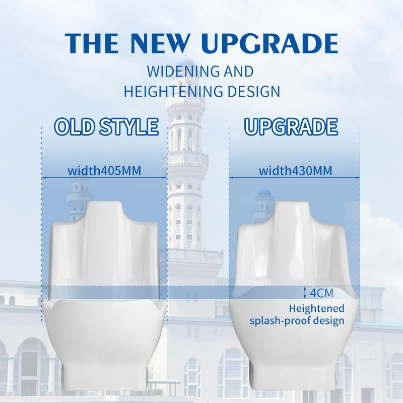 Modern Durable Metal Wudu Basin Chair for Prayer for Muslim Foot Washing in Bathroom Living Room Hotel or Hospital