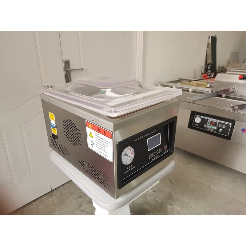 DZ-260 Desktop Vacuum Packaging Machine Led Screen Control Applicable to Various Vacuum Bag