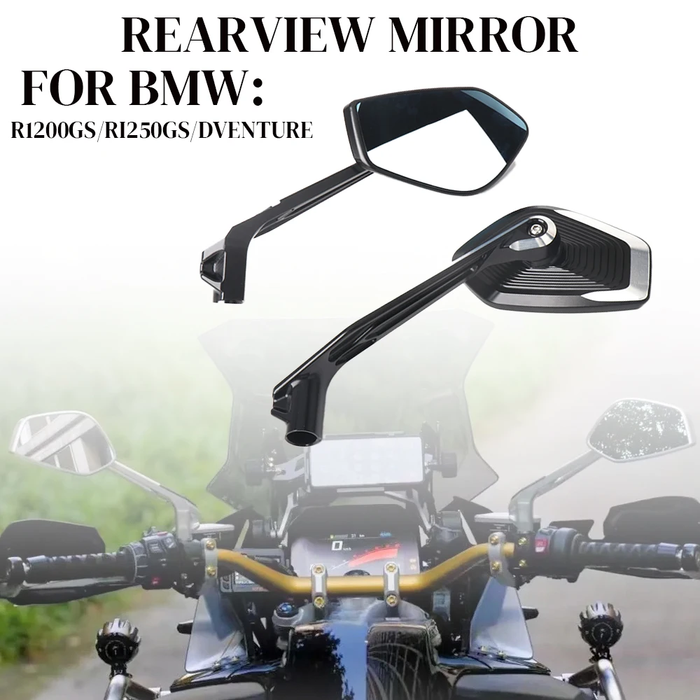 

for BMW, R1300GS R1200GSR1250GS,ADVS1000X,F700G,800GSF800R, G310GS, F900R, F900XR, Rearview Side Mirrors Motorcycle Accessories