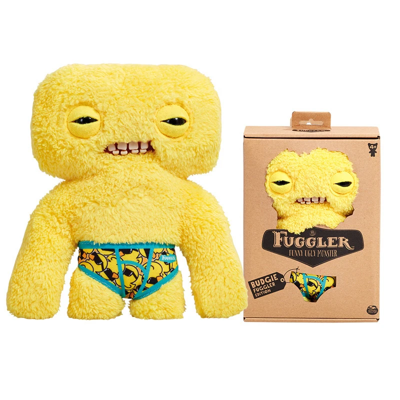 23CM Fuggler Hairy Fuggs Love Ugly Monster Plüschtiere Alien Kawaii Stofftier Lustige Vacay Vibes Unterwäsche Serie Puppen – Detail 9