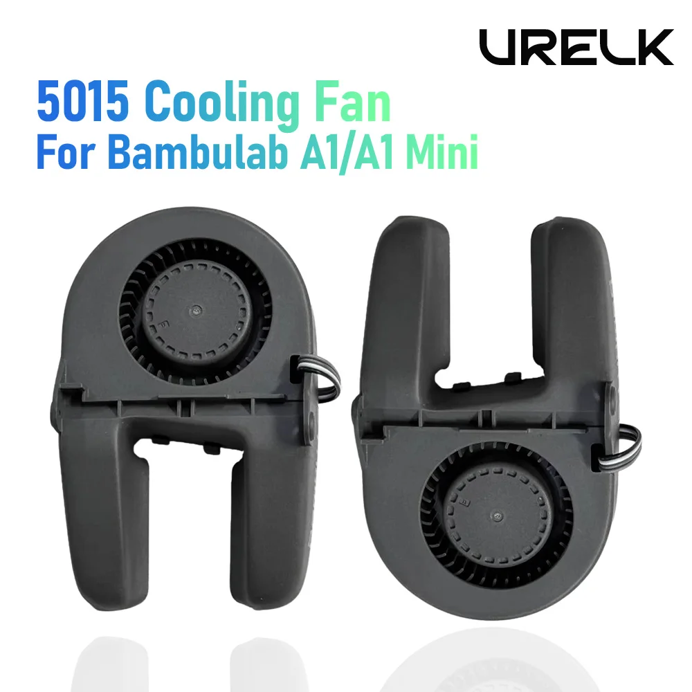 

URELK A1 A1 mini Cooling fan for Bambu Lab Component Parts 5015 Air Blower Cooler Replacement for 3D Printer bambulab A1 mini