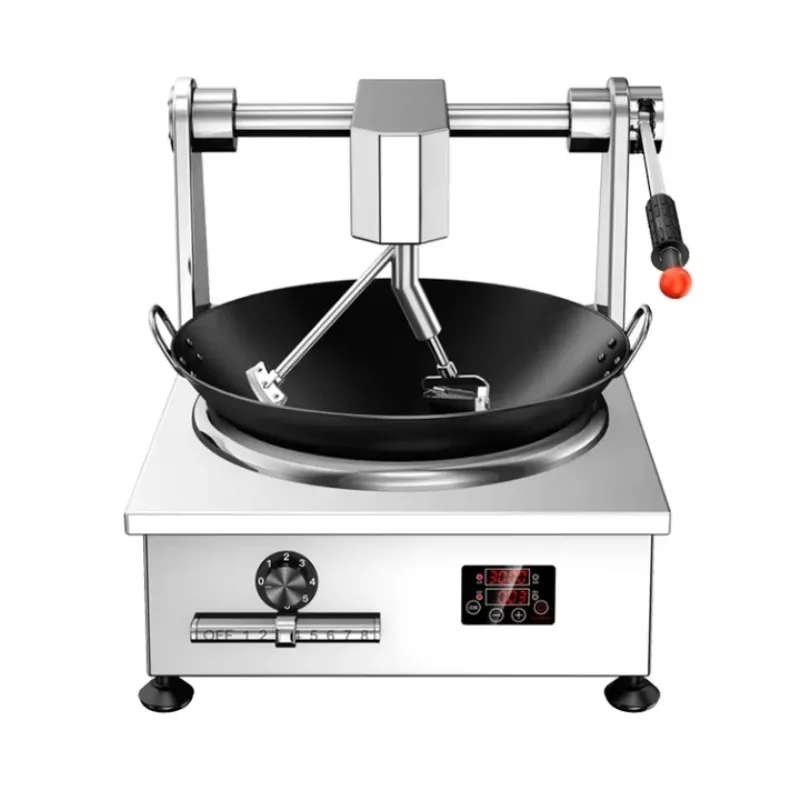 

Restaurant Fried Rice Machine Rotating Cooker Wok Chef Automatic Cooking Machine Intelligent Cooking