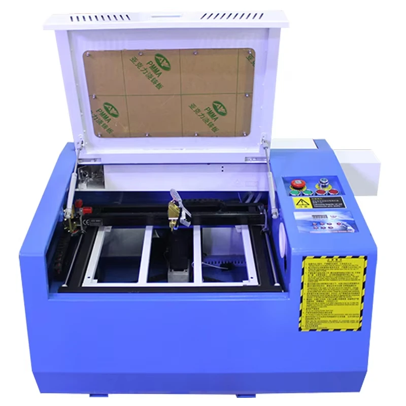 

SIHAO - 50W CO2 Laser Engraver with Water Cooling - 400x300mm for Leather/Cloth/Fabric, High-Speed Engraving & Cutting