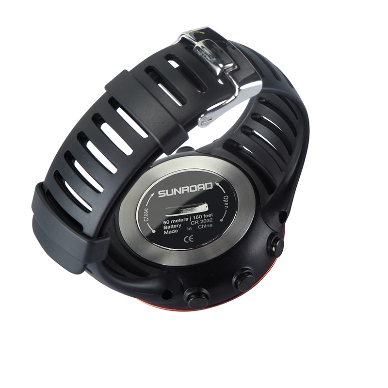 Brand Fishing Barometer Watch Waterproof Altimeter Weather Forecast Fish Pressure Depth Temp Record Tackle Countdown Wristwatch