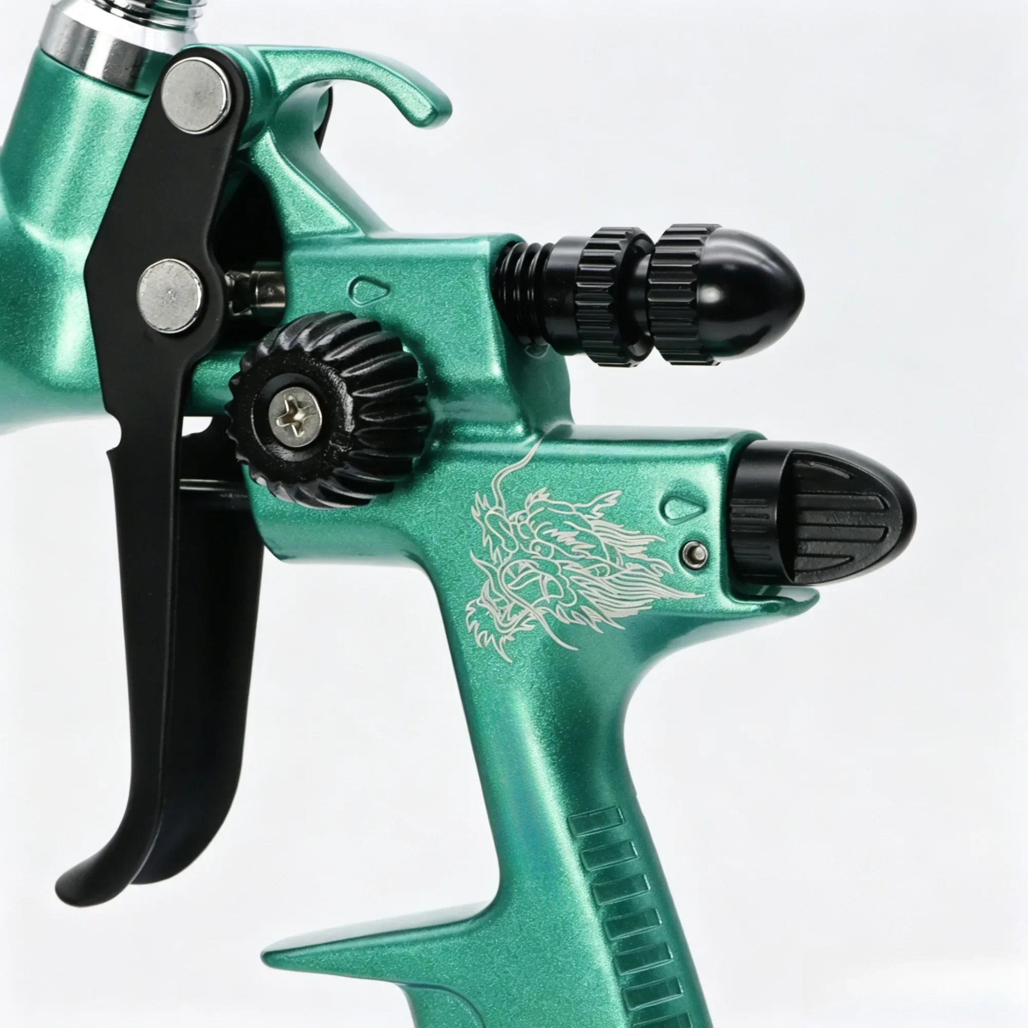 Tpaitlss Professional 1000B 1.3mm HVLP Spray Gun Kit | 600ml | Suitable for Cars, Furniture & DIY | with Accessories