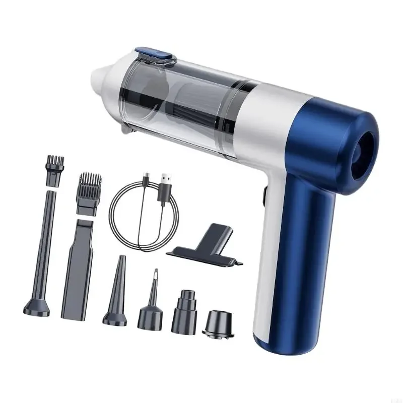 D5BE High Power quadruple Car Vacuum for Blowing Dirt and Inflating Objects Absorption