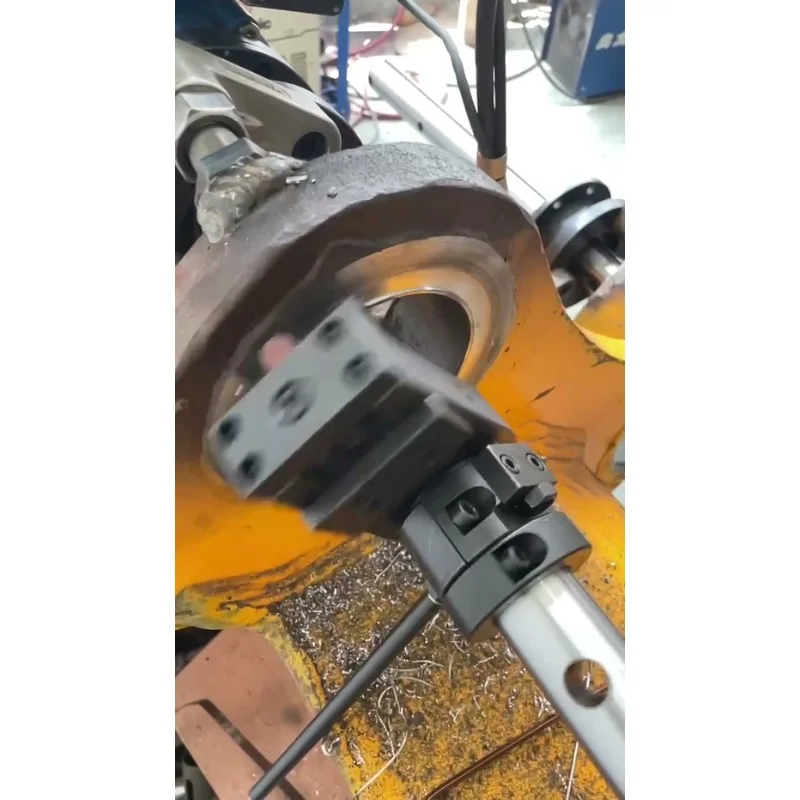 High Quality Automatic Portable Horizontal Flange Facing Head Motor For 35mm/40mm/50mm Line Boring Bar 1 Year Warranty