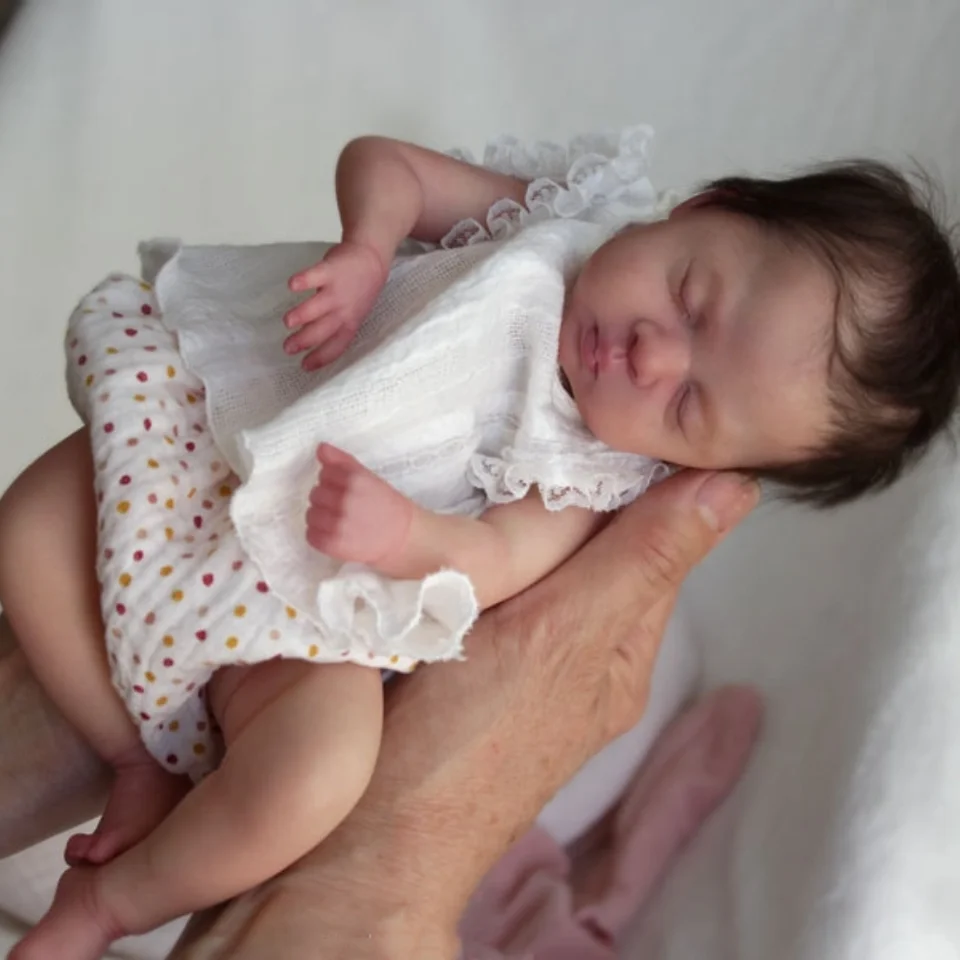 Mini bebe reborn kit Luna 12 Inches Reborn Baby Vinyl Doll Kit