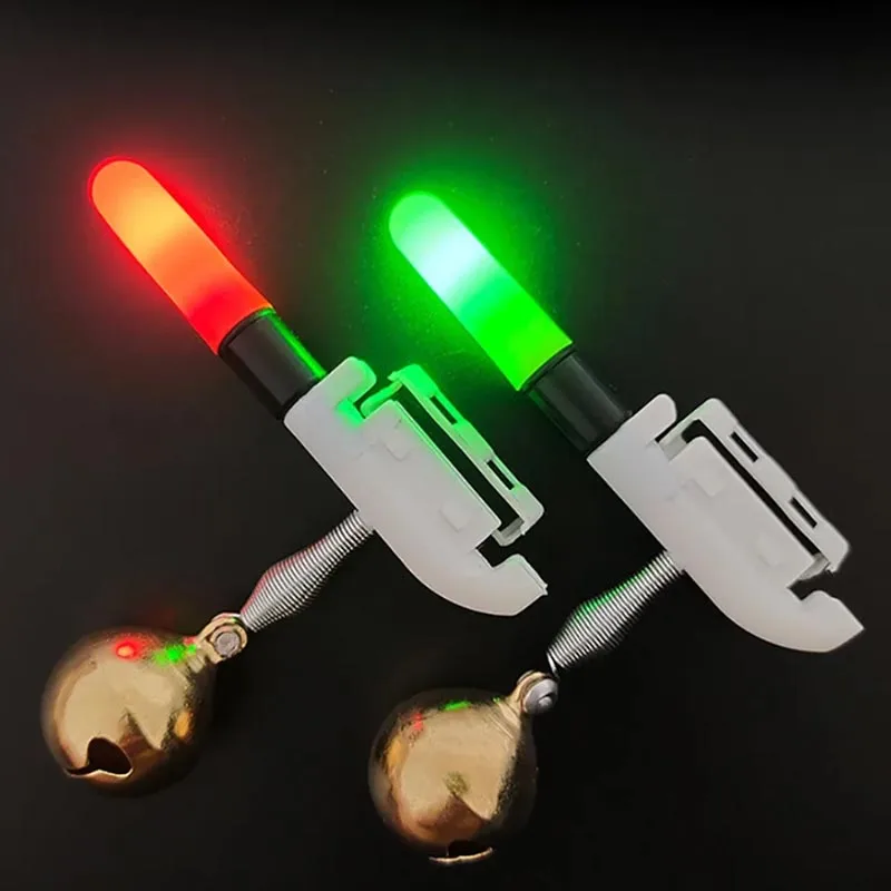 Fishing Light Stick Rod Bell LED CR425 3.6V Lithium Battery USB Charge Luminous Tackle Night Bright Lamp Tools Fish Bite Alarm