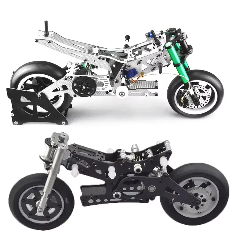 

1/5 FIJON FJ913 Carbon Fiber Race Motorcycle Frame FIJON 1/8 FJ913 Mini Silver Carbon Fiber Race Motorcycle Kit