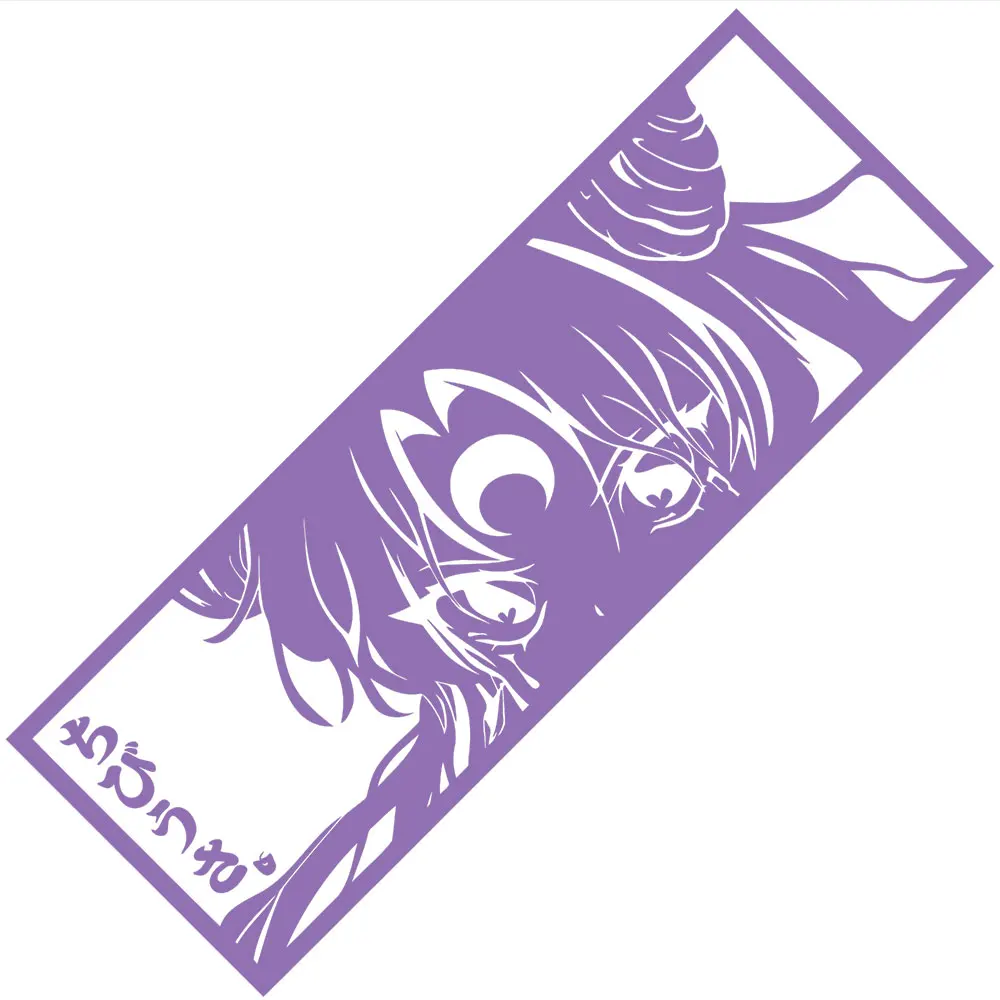 Czarna dama |   Sailor Moon |   Chibiusa Naklejka samochodowa Anime Dekoracja okna PVC Części samochodowe Naklejki laserowe Piękna dziewczyna Naklejka winylowa — zdjęcie 5