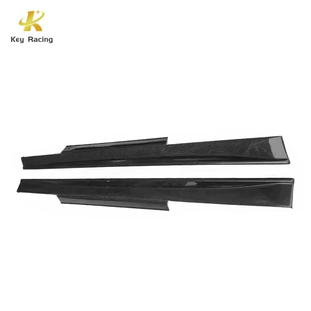 Fit For Nissan GTR R35 Side Skirts Carbon Fiber Side Skirts Side Edge Protector Accessoire Voiture