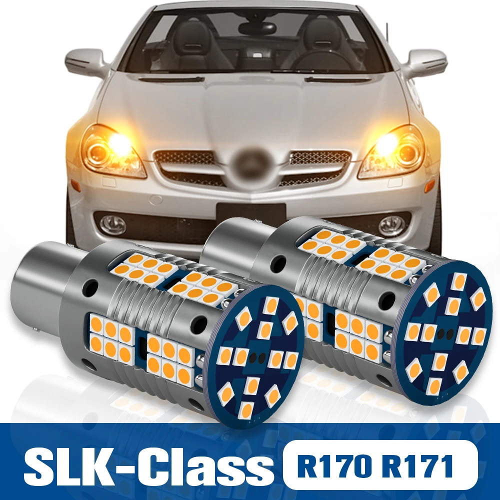 

2pcs LED Turn Signal Light Blub Lamp Accessories Canbus For Mercedes Benz SLK Class R170 R171 2004 2005 2006 2007 2008 2009 2010