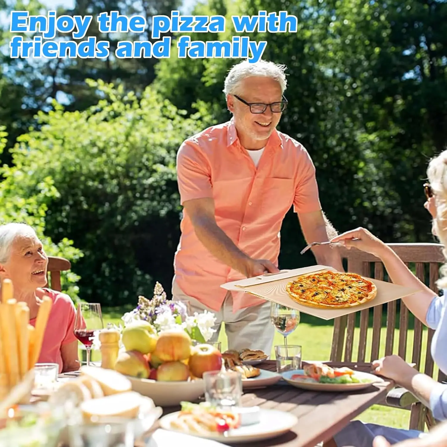 قسط انزلاق البيتزا قشر خشبي البيتزا مجرفة قشر الرف غير عصا نقل البيتزا المنزلق المهنية ملحق للأفران