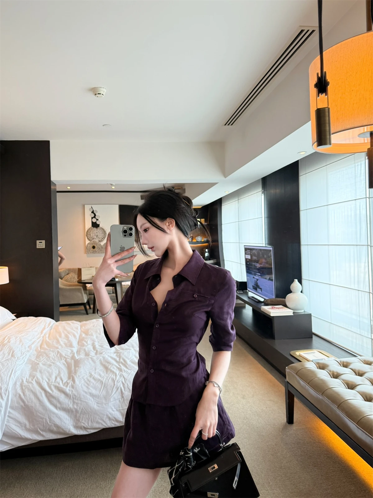 

Комплект Kikimy Clean Fit: женский летний костюм из двух предметов с юбкой и длинным рукавом, повседневный, универсальный