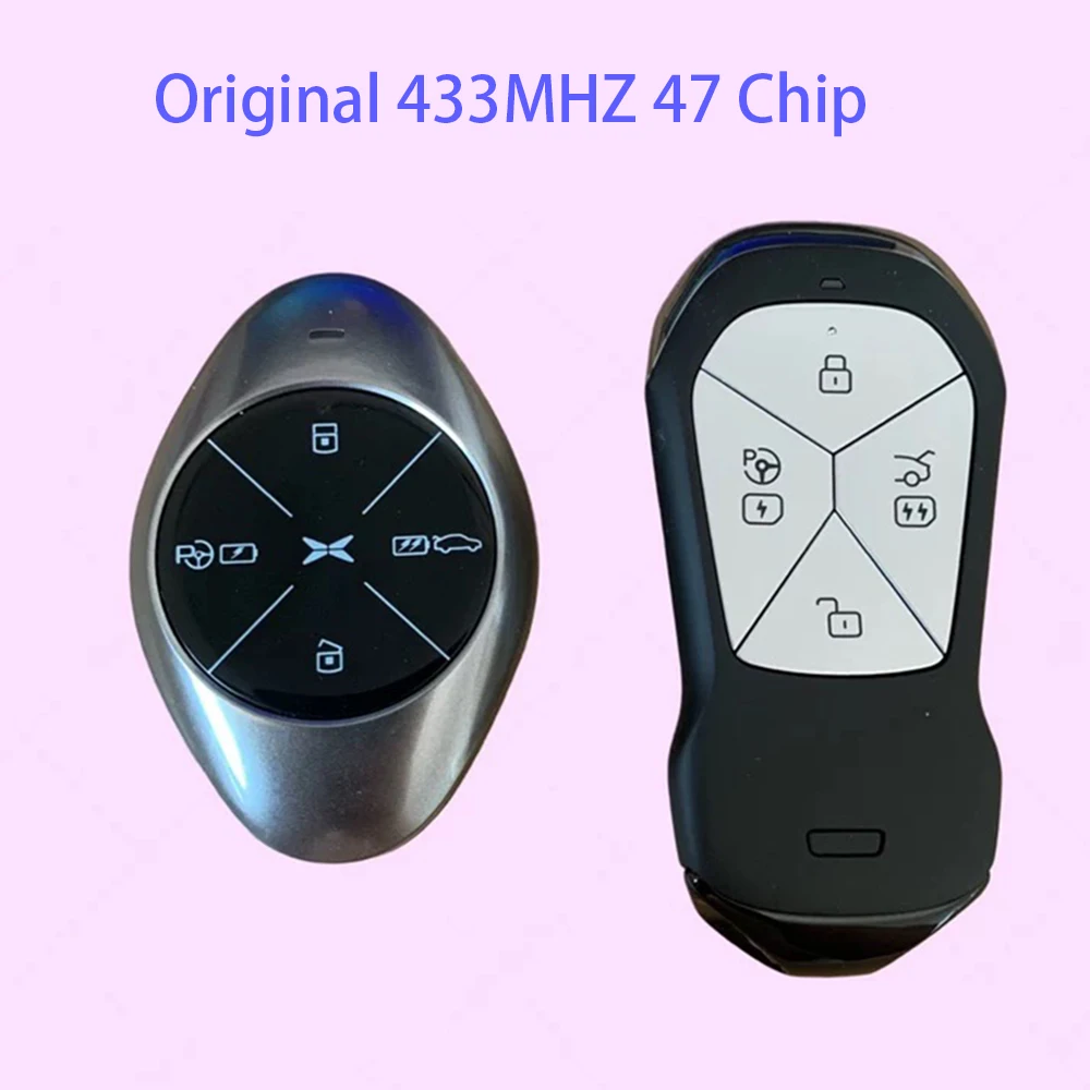 

Original Remote Control Key for XPENG P7 P5 433MHZ 47 Chip Smart Key for XPENG G3