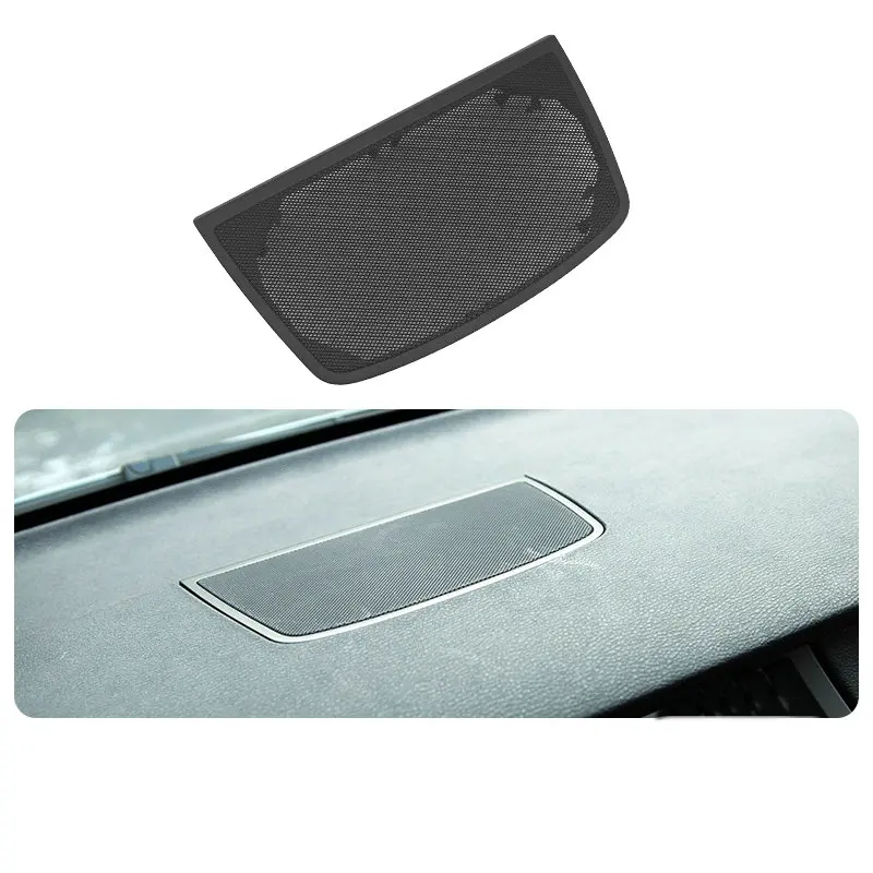 

For X5 X6 E70 E71 Instrument panel horn cover Audio cover of center console Middle audio grid panel