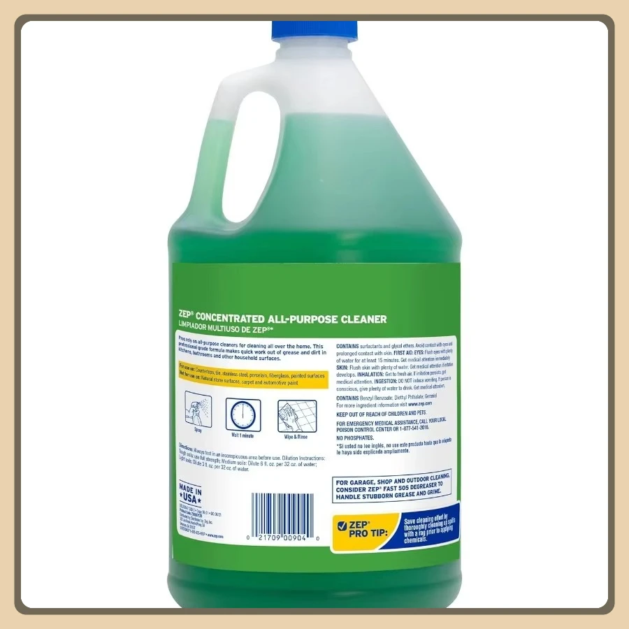 

Универсальный концентрат обезжиривающего средства, промышленная прочность для столешниц, стен, поверхностей